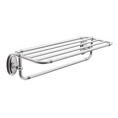 MOEN YB5494CH Kingsley Towel Shelf In Chrome