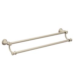 MOEN YB6422BN Belfield 24" Double Towel Bar In Brushed Nickel