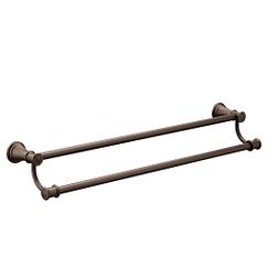MOEN YB6422ORB Belfield 24" Double Towel Bar In Oil Rubbed Bronze