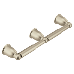 MOEN YB8088SN Mason Double Paper Holder In Satin Nickel