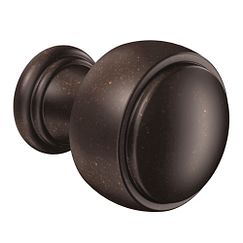 MOEN YB8405ORB Weymouth Drawer Knob In Oil Rubbed Bronze