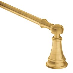 MOEN YB8418BG Weymouth 18" Towel Bar In Brushed Gold