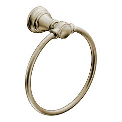 MOEN YB8486NL Weymouth Towel Bar In Polished Nickel
