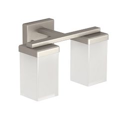 MOEN YB8862BN 90 Degree Two Globe Bath Light In Brushed Nickel