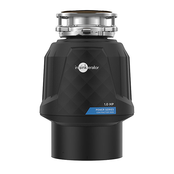 INSINKERATOR-CONTRACTOR-1000W/CDK Contractor 1000 Garbage Disposal with Cord with EZ Connect Cord & Hardwire Adapter