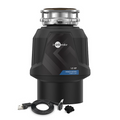 INSINKERATOR-POWER 1.0HP W/CDK Power 1.0HP Garbage Disposal with EZ Connect Cord & Hardwire Adapter