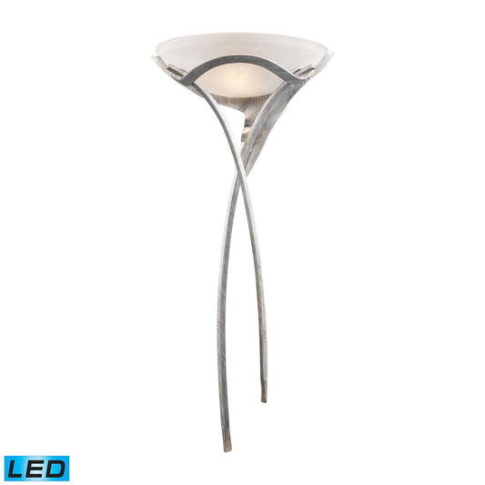 ELK SHOWROOM 002-TS-LED Aurora 38'' High 1-Light Sconce - Tarnished Silver