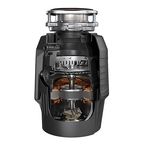 INSINKERATOR-CONTRACTOR-1000W/CDK Contractor 1000 Garbage Disposal with Cord with EZ Connect Cord & Hardwire Adapter