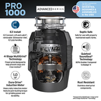 INSINKERATOR-PRO-1000 W/CDK Garbage Disposal with EZ Connect Cord & Hardwire Adapter