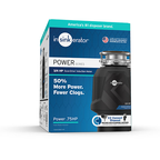 INSINKERATOR-POWER .75HP W/CDK Power .75HP Garbage Disposal with EZ Connect Cord & Hardwire Adapter