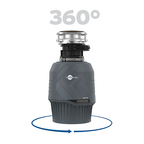 INSINKERATOR-EVO CVR CNTRL W/CDK Evolution Cover Control Garbage Disposal with EZ Connect Cord & Hardwire Adapter