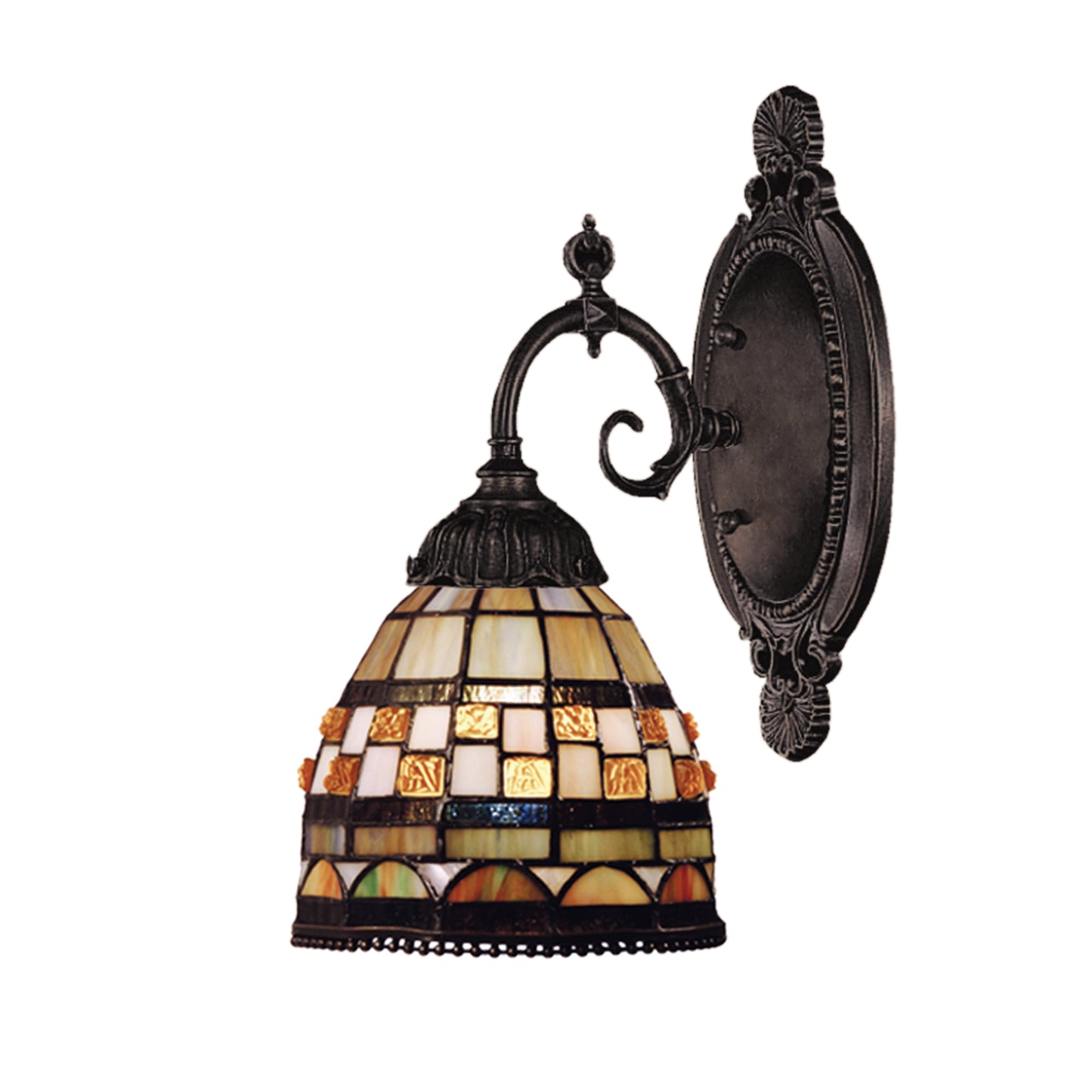 ELK SHOWROOM 071-TB-10 Mix-N-Match 10'' High 1-Light Sconce - Tiffany Bronze