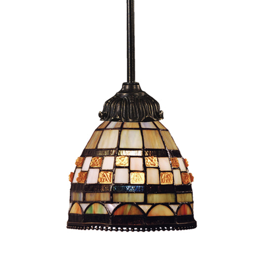 ELK SHOWROOM 078-TB-10 Mix-N-Match 6'' Wide 1-Light Mini Pendant - Tiffany Bronze