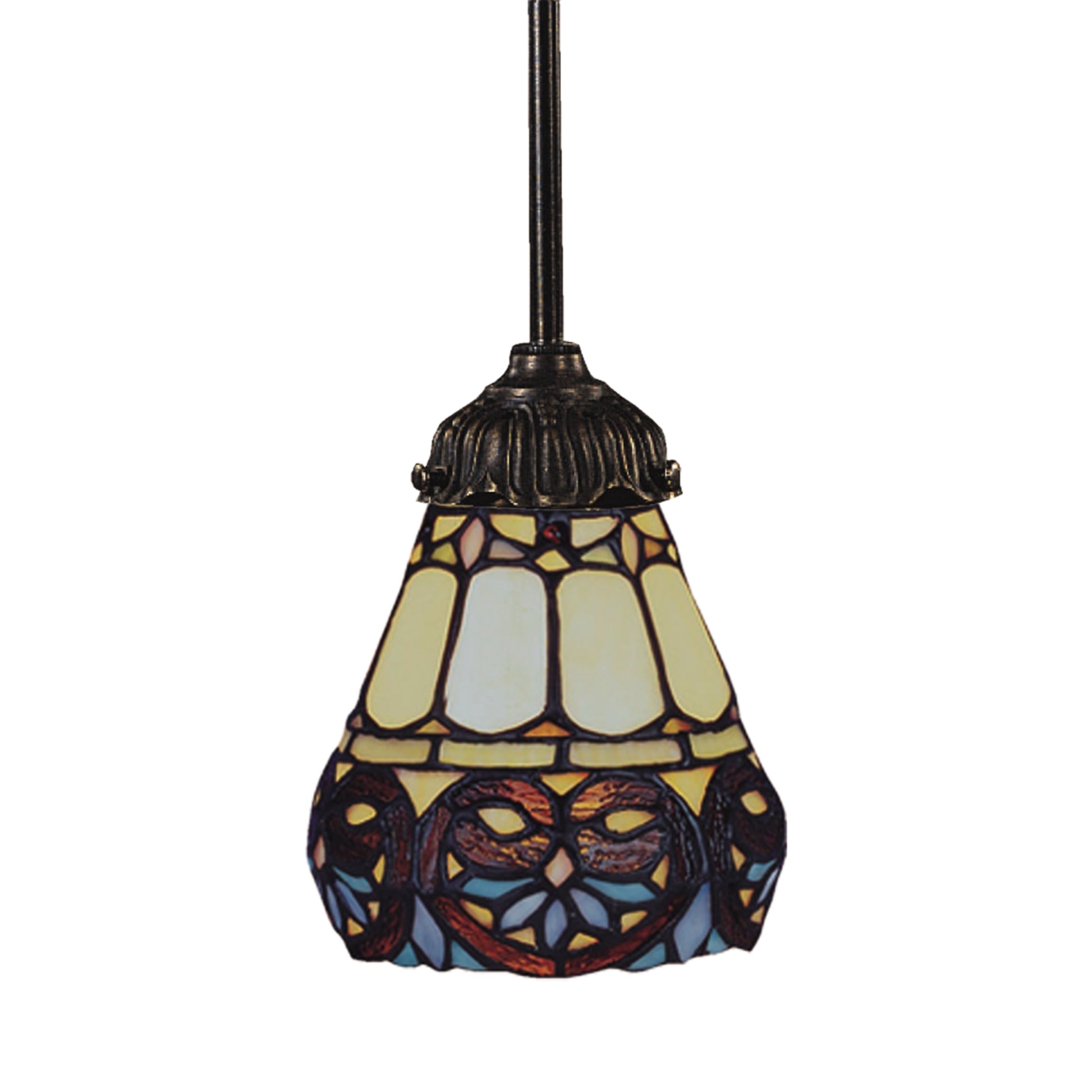 ELK SHOWROOM 078-TB-21 Mix-N-Match 6'' Wide 1-Light Mini Pendant - Tiffany Bronze