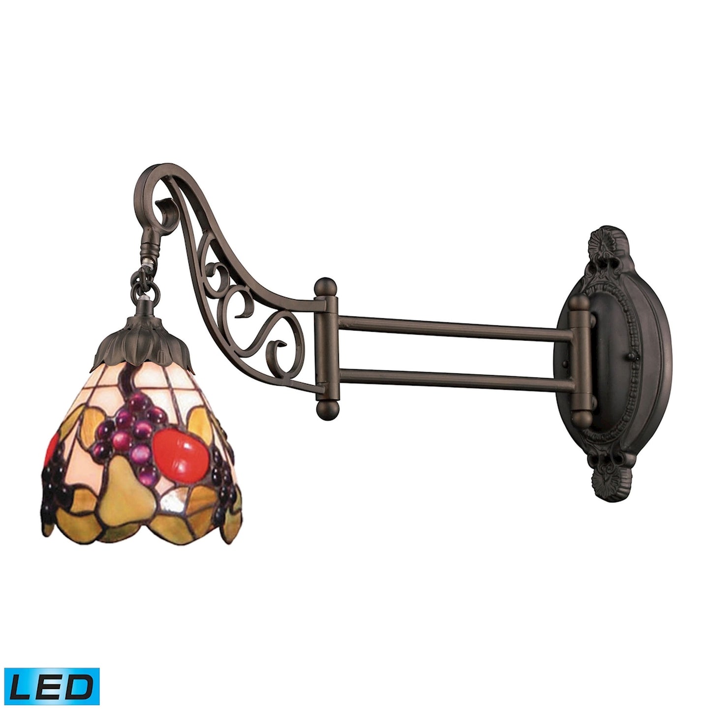 ELK SHOWROOM 079-TB-19-LED Mix-N-Match 12'' High 1-Light Sconce - Tiffany Bronze