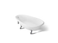 KOHLER K-100-0 Birthday Bath 72" X 37-1/2" Freestanding Bath - White