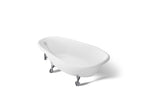 KOHLER K-100-0 Birthday Bath 72" X 37-1/2" Freestanding Bath - White