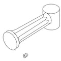 KOHLER Handle Kit - Vibrant Brushed Bronze, K-1000282-BV