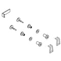 KOHLER Tank Cover Locks - Bright Chrome, K-1000401-BC