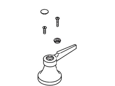 KOHLER Triton Lever Handle Kit - Polished Chrome, K-1000438-CP