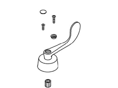 KOHLER Triton Wb Handle Kit - Polished Chrome, K-1000442-CP