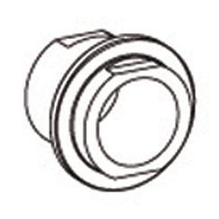 MOEN 100080 Commercial Mounting Sleeve, 3 Function Transfer Valve - Chrome