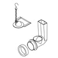 KOHLER FLUSH VALVE ASSEMBLY KIT, K-1000837
