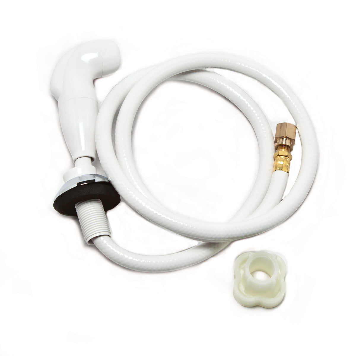 MOEN 100107W Hose and Spray - Glacier