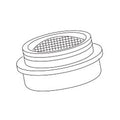 MOEN 100112P Monticello Aerator - Polished Brass