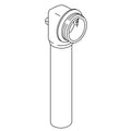 KOHLER Overflow Ell & Tube Assembly - Vibrant Brushed Nickel, K-1001131-BN