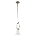 THOMAS 1001PS/20 Brighton 6'' Wide 1-Light Mini Pendant - Brushed Nickel