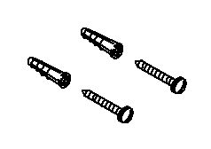 KOHLER Kit, Anchor, K-1002006