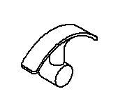 KOHLER Robe Hook Kit - Polished Chrome, K-1003857-CP