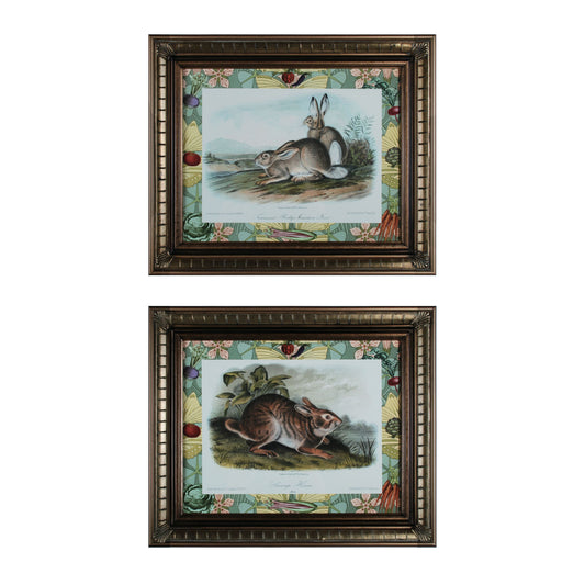 ELK STUDIO 10048-S2 Rabbits with Border