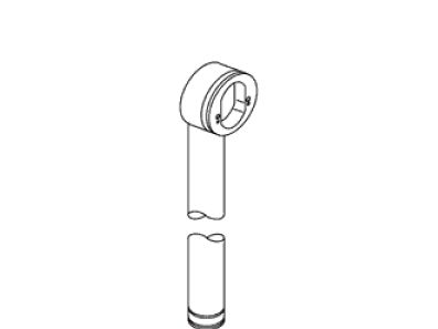 KOHLER Assembly,Overflow El & Tube, K-1005006