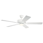 KICHLER 330019MWH 52" Basics Pro Designer Led Fan Matte White
