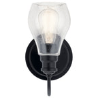 KICHLER 45390BK Greenbrier 1 Light Wall Sconce Black