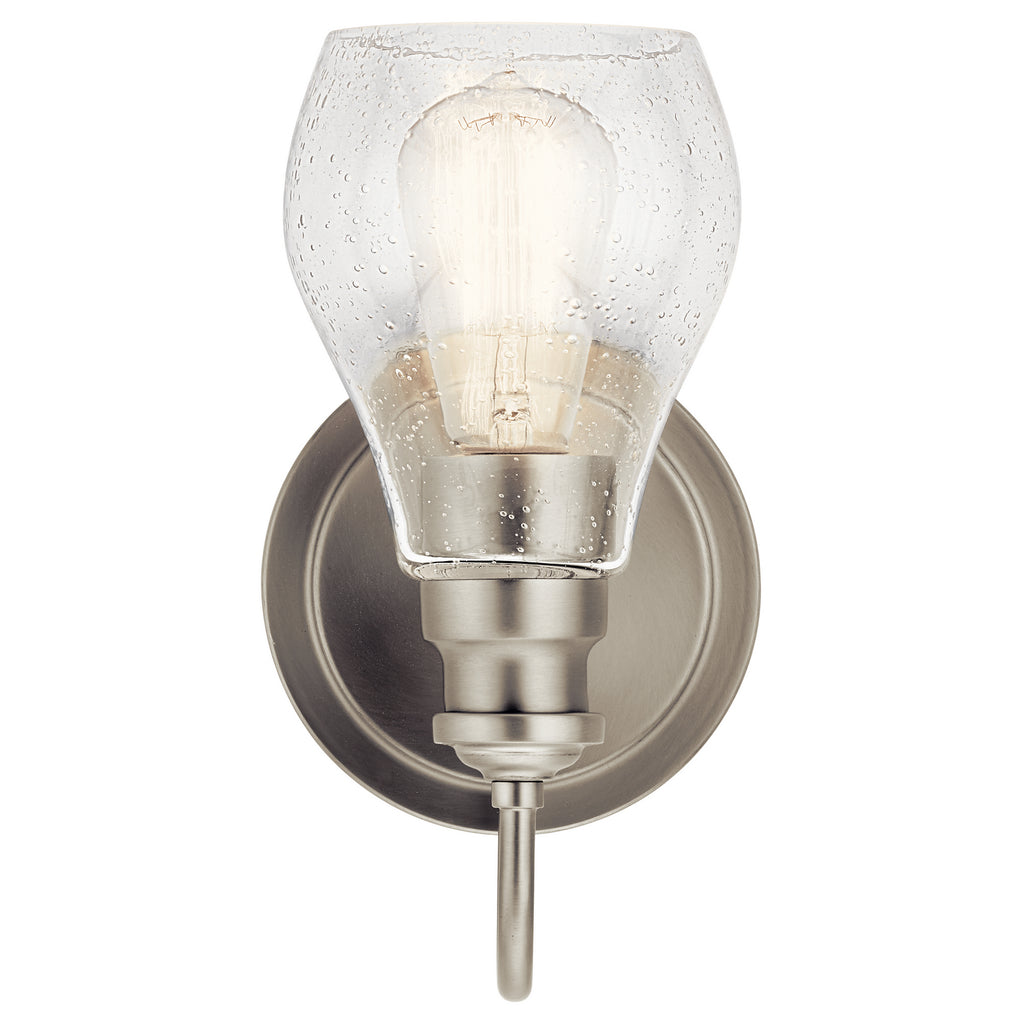 KICHLER 45390NI Greenbrier 1 Light Wall Sconce Nickel