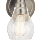 KICHLER 45390NI Greenbrier 1 Light Wall Sconce Nickel