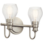 KICHLER 45391NI Greenbrier 2 Light Vanity Light Nickel