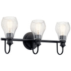 KICHLER 45392BK Greenbrier 3 Light Vanity Light Black