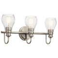KICHLER 45392NI Greenbrier 3 Light Vanity Light Nickel