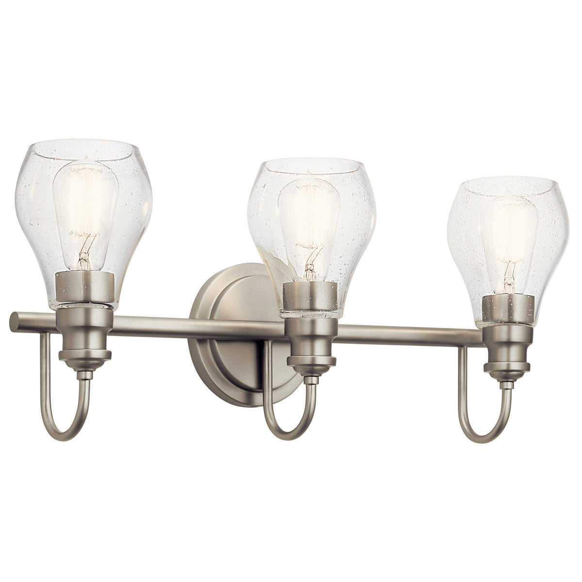 KICHLER 45392NI Greenbrier 3 Light Vanity Light Nickel