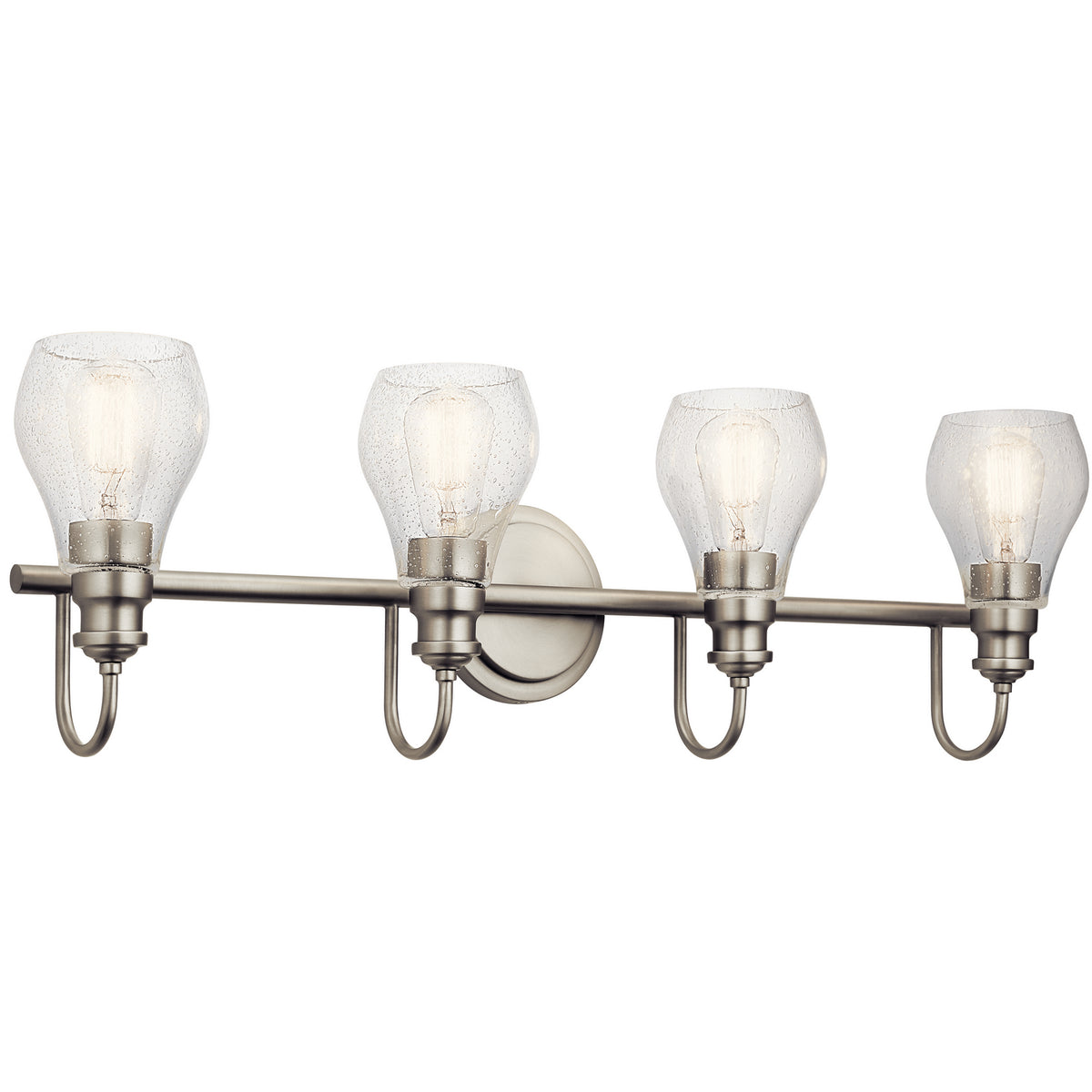 KICHLER 45393NI Greenbrier 4 Light Vanity Light Nickel
