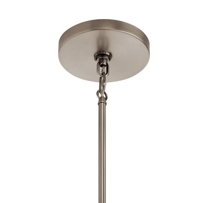 KICHLER 52015CLP Artem Six Light Chandelier Classic Pewter