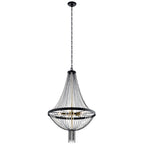 KICHLER 52047BKT Alexia Five Light Chandelier Textured Black