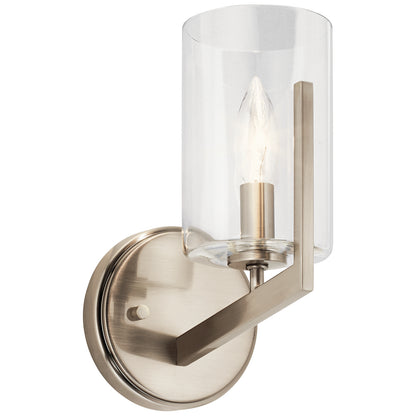 KICHLER 52316CLP Nye One Light Wall Sconce Classic Pewter