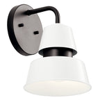 KICHLER 59001WH Lozano 9.75" 1 Light Wall Light White
