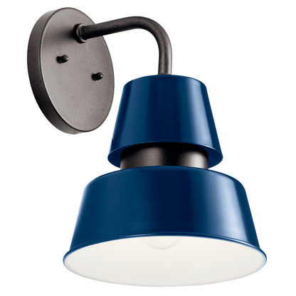 KICHLER 59002CBL Lozano One Light Outdoor Wall Mount Catalina Blue