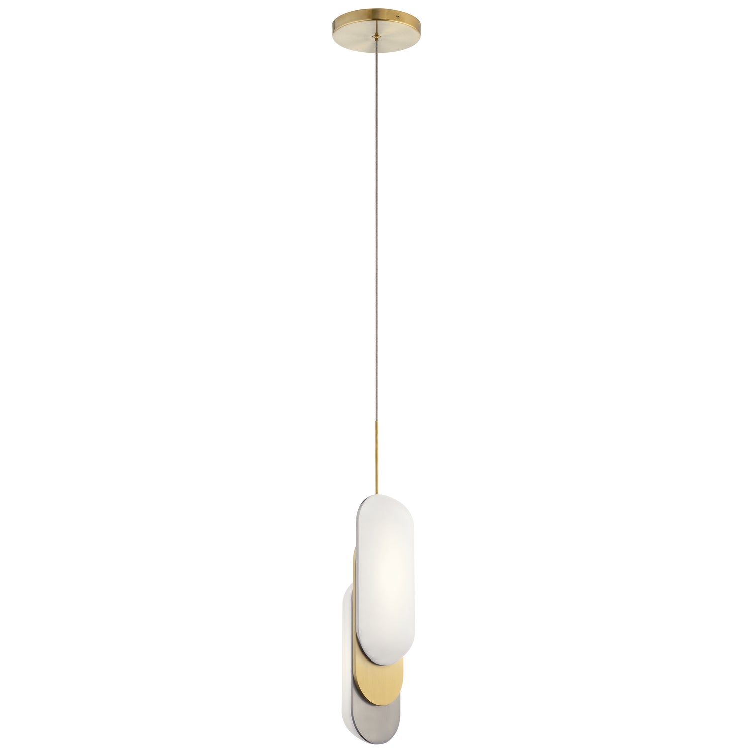 ELAN 83210CG Shima LED 3000K 5.75" Pendant Champagne Gold